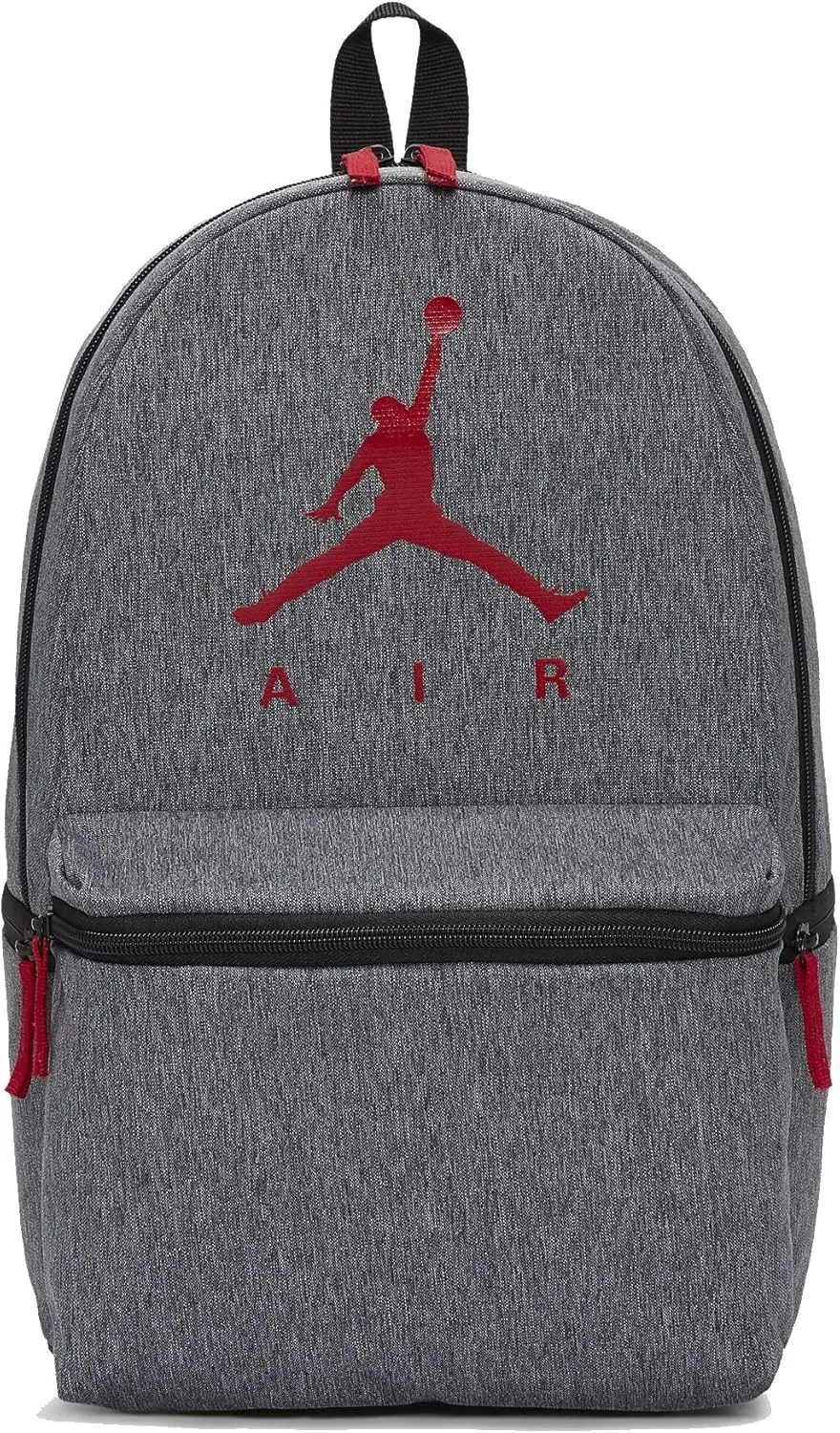 Nike Air Jordan Jumpman Backpack (One Size, Carbon Heather/Gym Red)