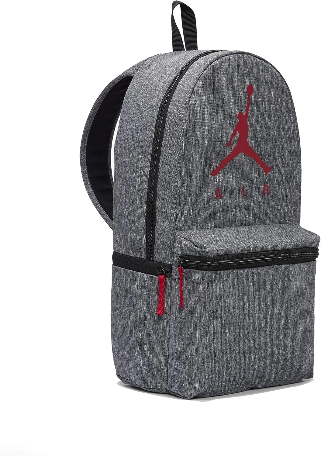 Nike Air Jordan Jumpman Backpack (One Size, Carbon Heather/Gym Red)
