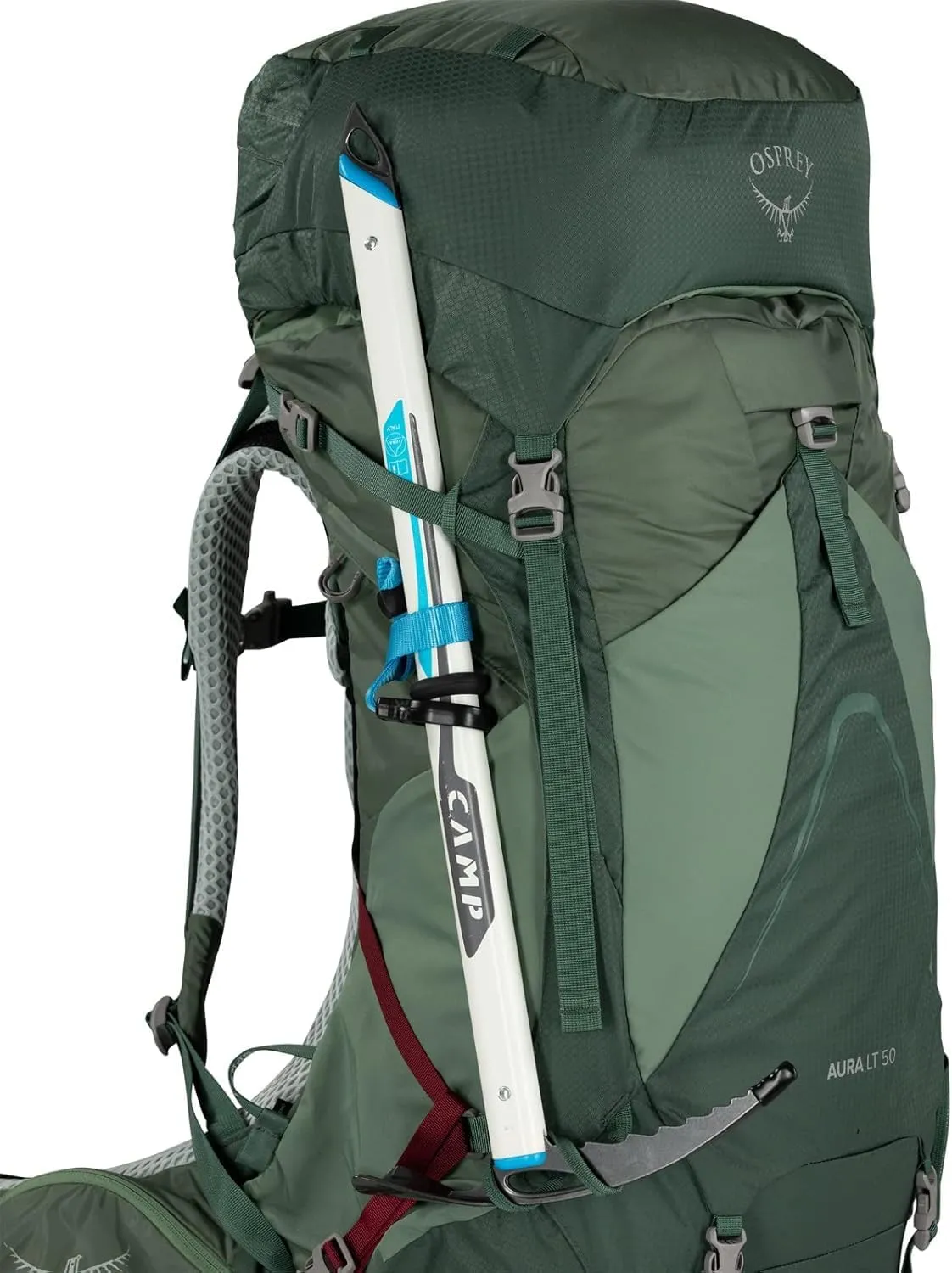 Osprey Aura AG LT 50L Women's Backpacking Backpack, Antidote Purple, WM/L