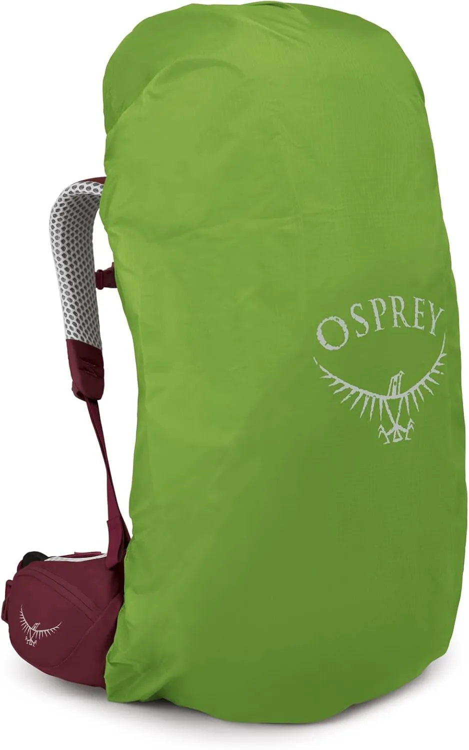 Osprey Aura AG LT 50L Women's Backpacking Backpack, Antidote Purple, WXS/S