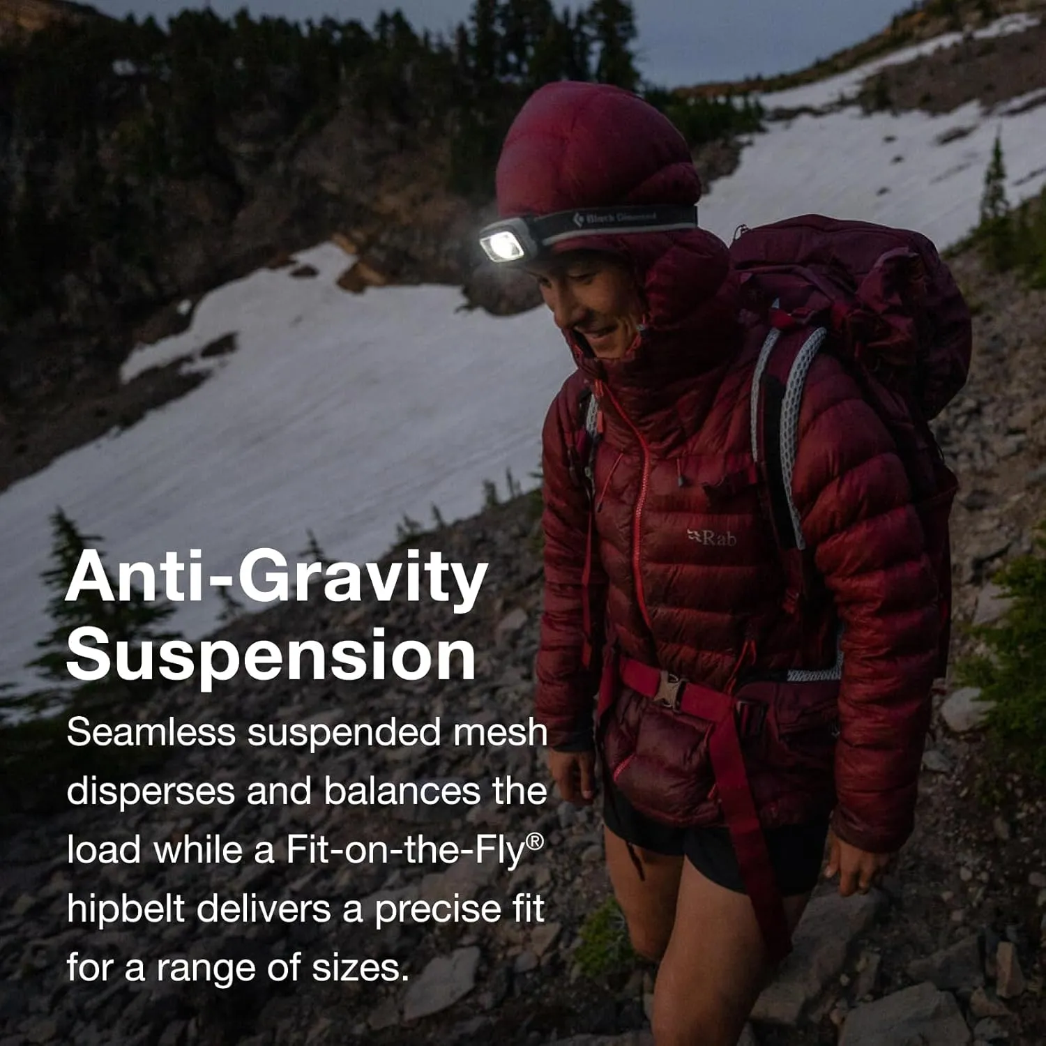 Osprey Aura AG LT 65L Women's Backpacking Backpack, Antidote Purple, WM/L