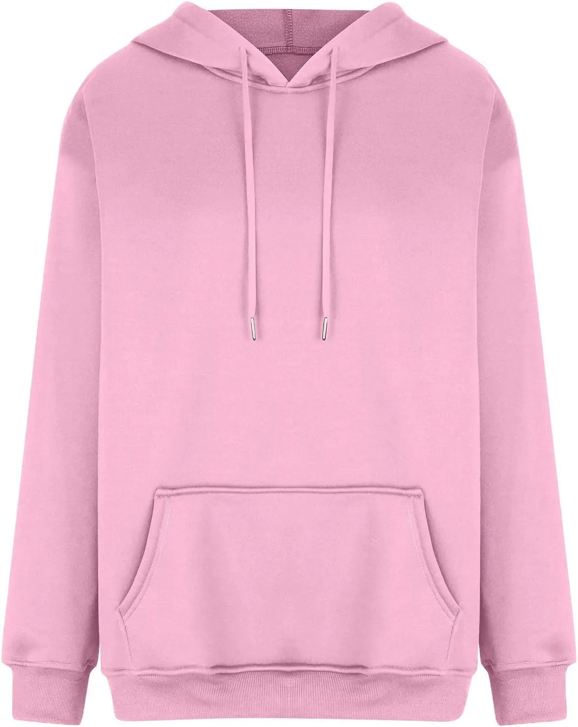 Oversized Hoodie for Women Baggy Fleece Sweatshirt Lightweight Drawstring Pullover Hoodies Streetwear Fall Clothes