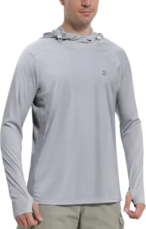 Roadbox UPF 50  Sun Protection Hoodie Shirt - Outdoor Fishing SPF UV Long Sleeve Shirts