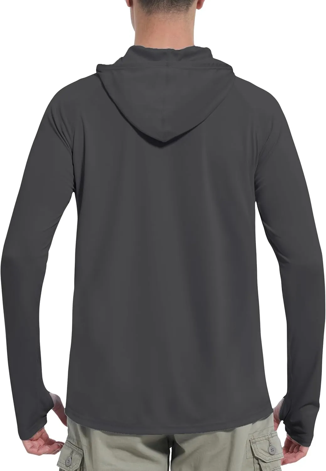 Roadbox UPF 50  Sun Protection Hoodie Shirt - Outdoor Fishing SPF UV Long Sleeve Shirts