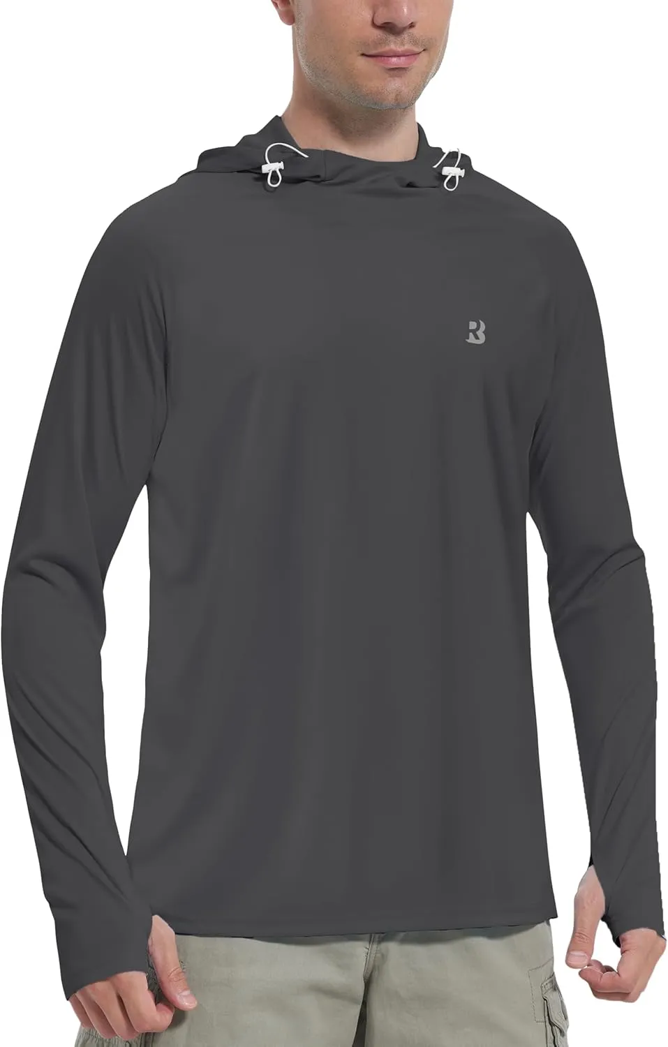 Roadbox UPF 50  Sun Protection Hoodie Shirt - Outdoor Fishing SPF UV Long Sleeve Shirts
