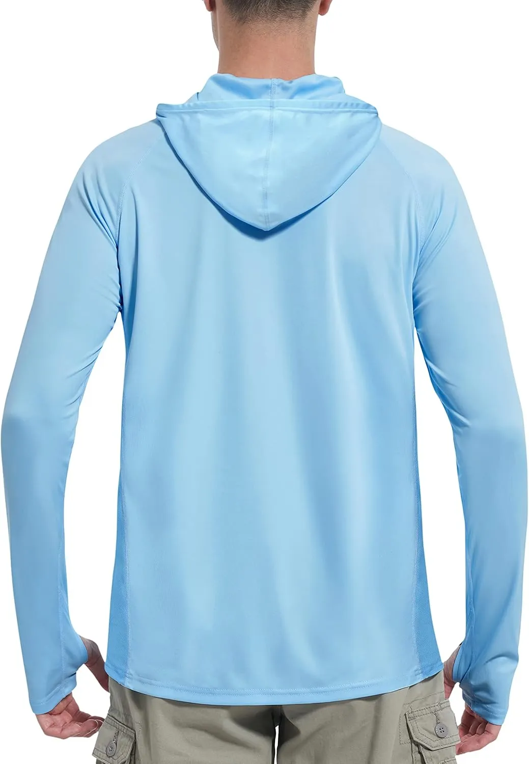 Roadbox UPF 50  Sun Protection Hoodie Shirt - Outdoor Fishing SPF UV Long Sleeve Shirts