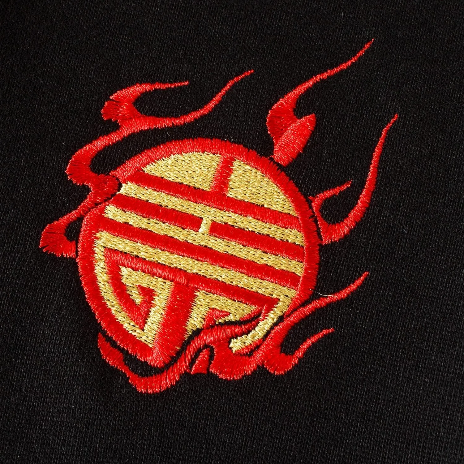 Seidarise Men's Dragon Embroidered Heavyweight Graphic Hoodies Streetwear
