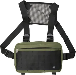 Sling for women Vest Streetwear Bags Waist Pack Black Chest Rig Bag