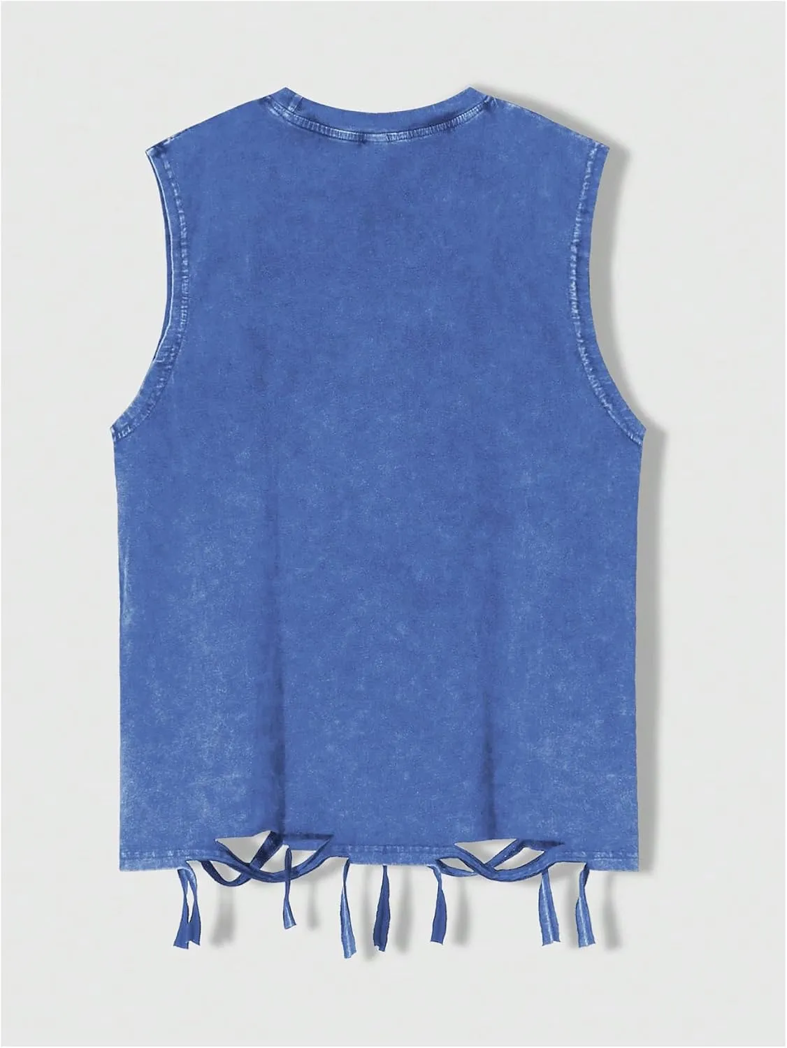 SOLY HUX Men's Summer Gothic Tank Top Graphic Print Distressed Sleeveless Shirts Vintage Hip-hop Vest