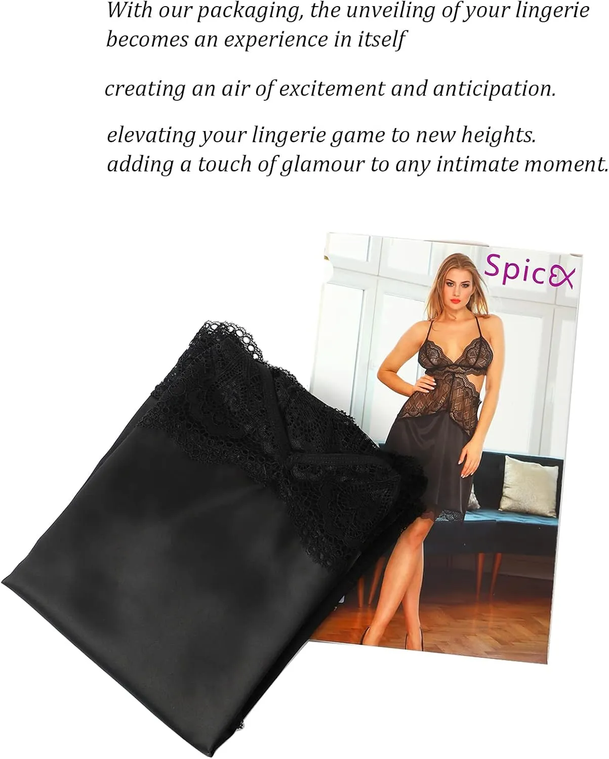 SPICEX Sexy Dresses for Women Sleeveless Spaghetti Strap Mini Club Party Dress Ruffle Hem Slip Dress