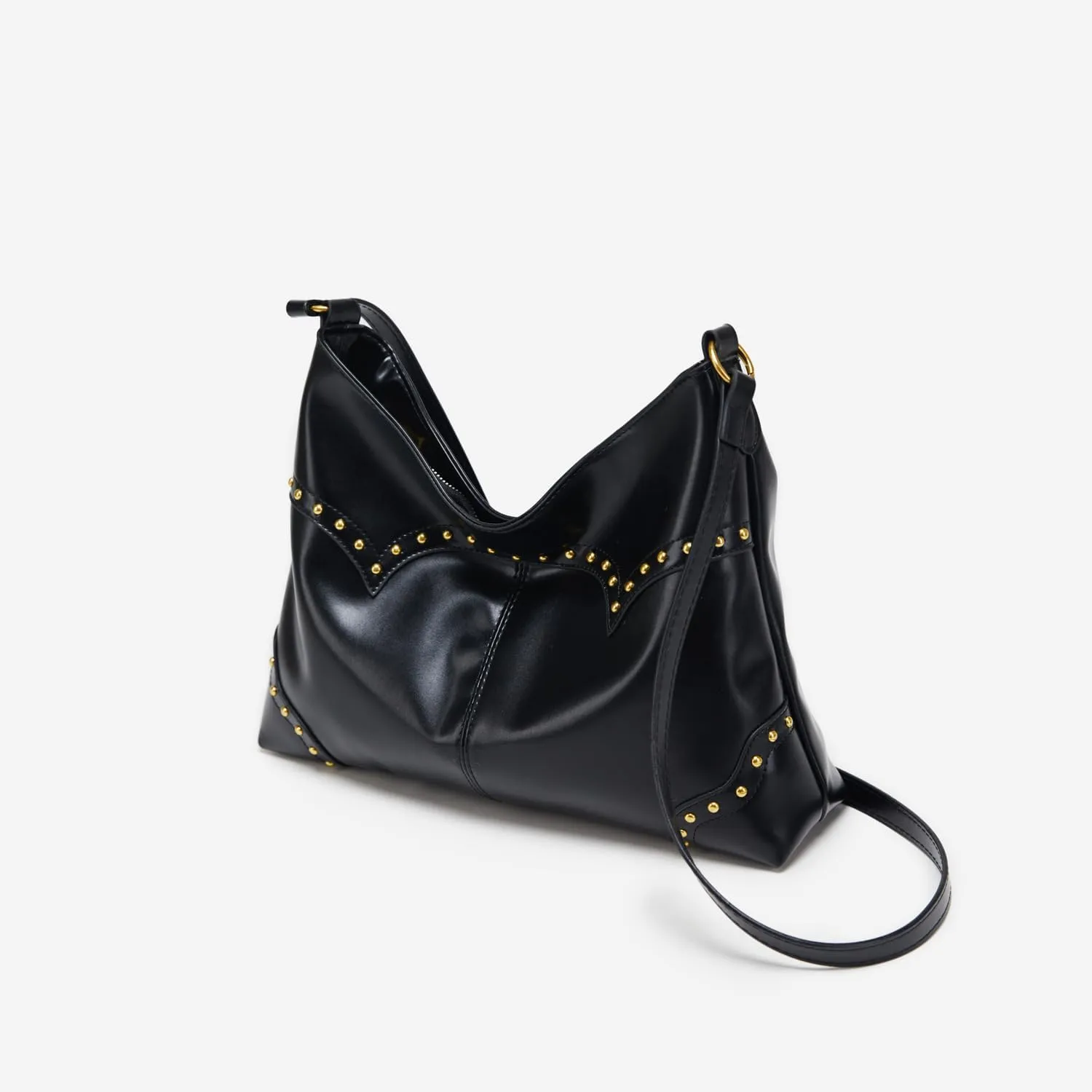 Studded Purse Work Tote Bag Vegan Leather Bag Hobo Bag Streetwear 2000s Purse Aesthetics