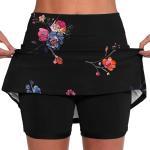 TANGNADE Womens Skorts Dressy Casual Summer Shorts Plus Size Athletic Skorts for Women Running Tennis Workout Outfits