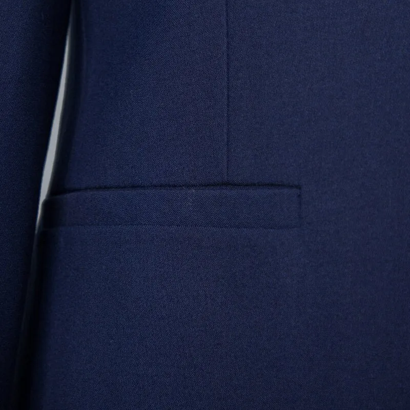 West Louis Slim Fit Business Casual Single-Breasted 3 Piece Suit (Jacket Vest Pants)
