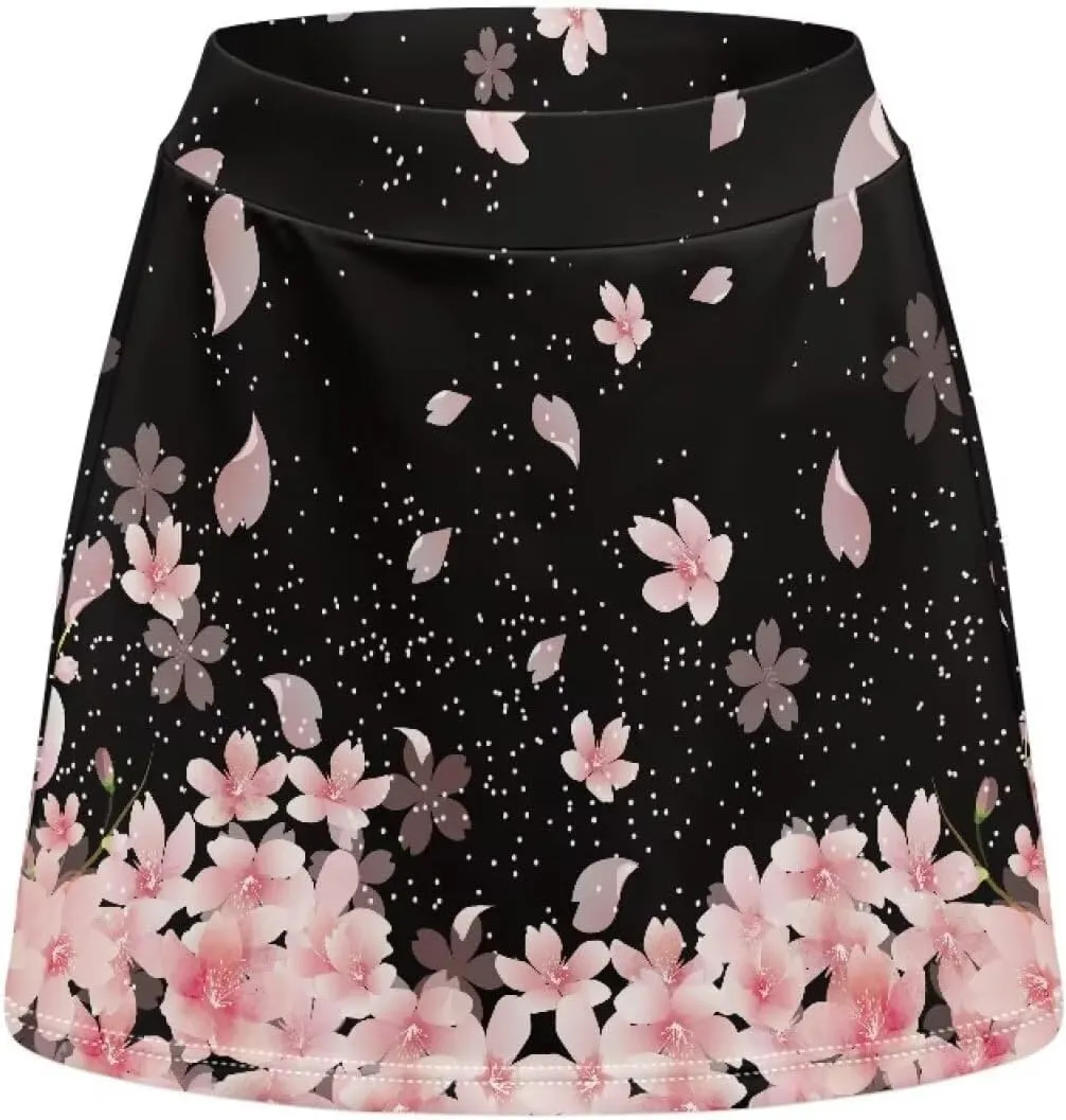 Women Golf Tennis Skirt with Inner Pocket High Waisted Athletic Skorts Yoga Hiking Pickleball Skirts Size XS-3XL