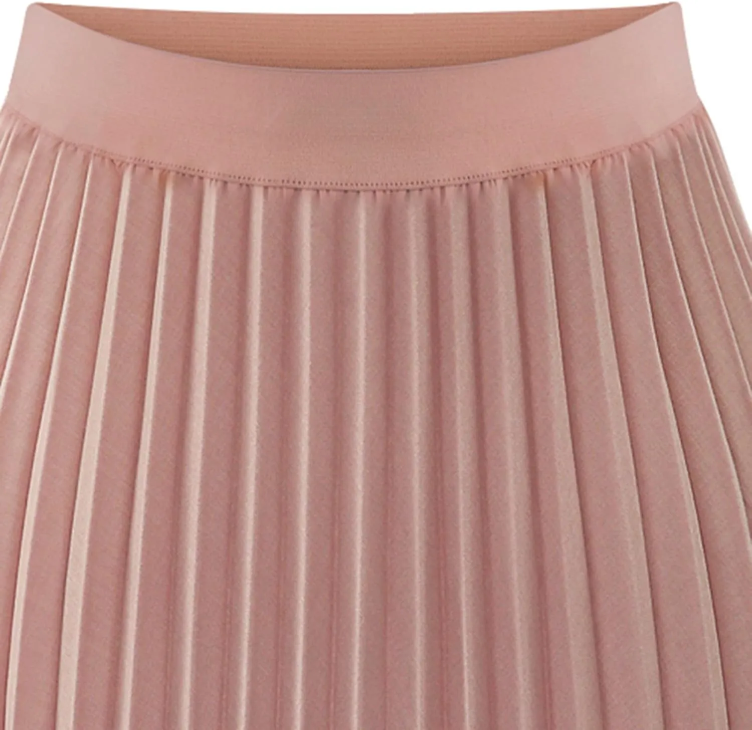 Women High Elastic Waist Pleated Chiffon Skirt Midi Swing Flare Casual A-line Skirts Pleated Midi Skirts for Women