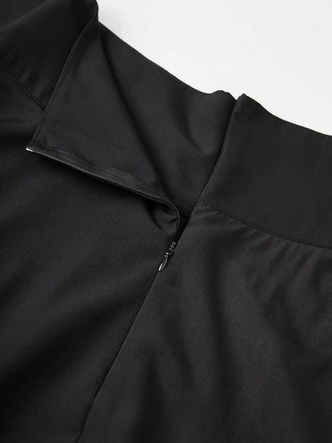 Women's Basic Flared Knot Solid Color Side Tie Half-Length Midi Skirt Spring/Summer Casual Skirts