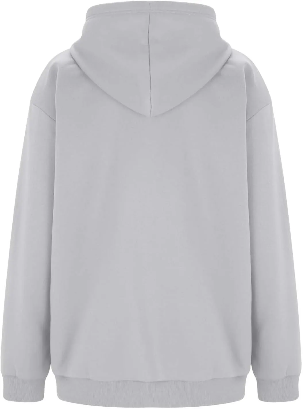 Women's Full Zip Up Hoodie Long Sleeve Hooded Sweatshirts Hoodies Fall Jacket Oversized Sweatshirts with Pockets