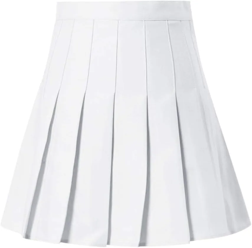Women's High Skirt Tennis Fashion Skirt Casual Waist Waist Mini Pleated Slim Skirt Fashion Skirts for Women 2024