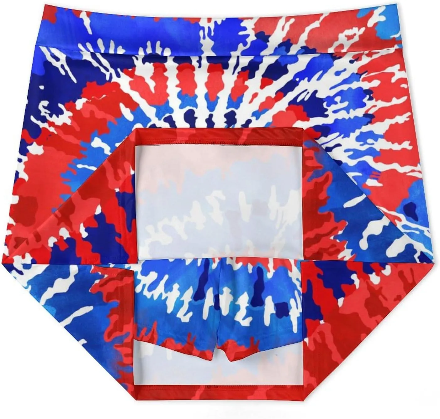 Womens Tennis Skirts Tie Dye High Waisted Athletic Golf Skorts with Shorts Pockets for Running Sports