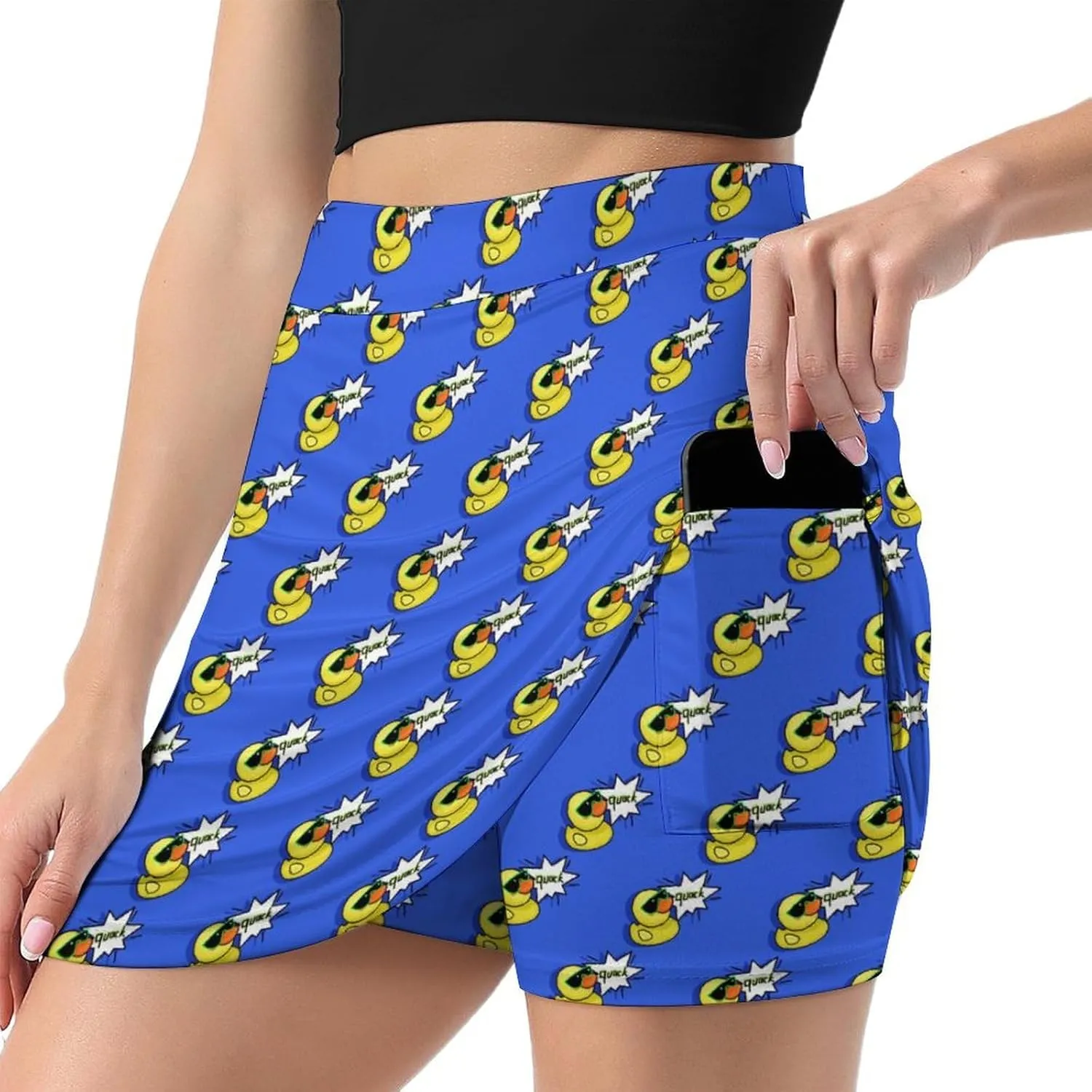 Womens Tennis Skirts Tie Dye High Waisted Athletic Golf Skorts with Shorts Pockets for Running Sports