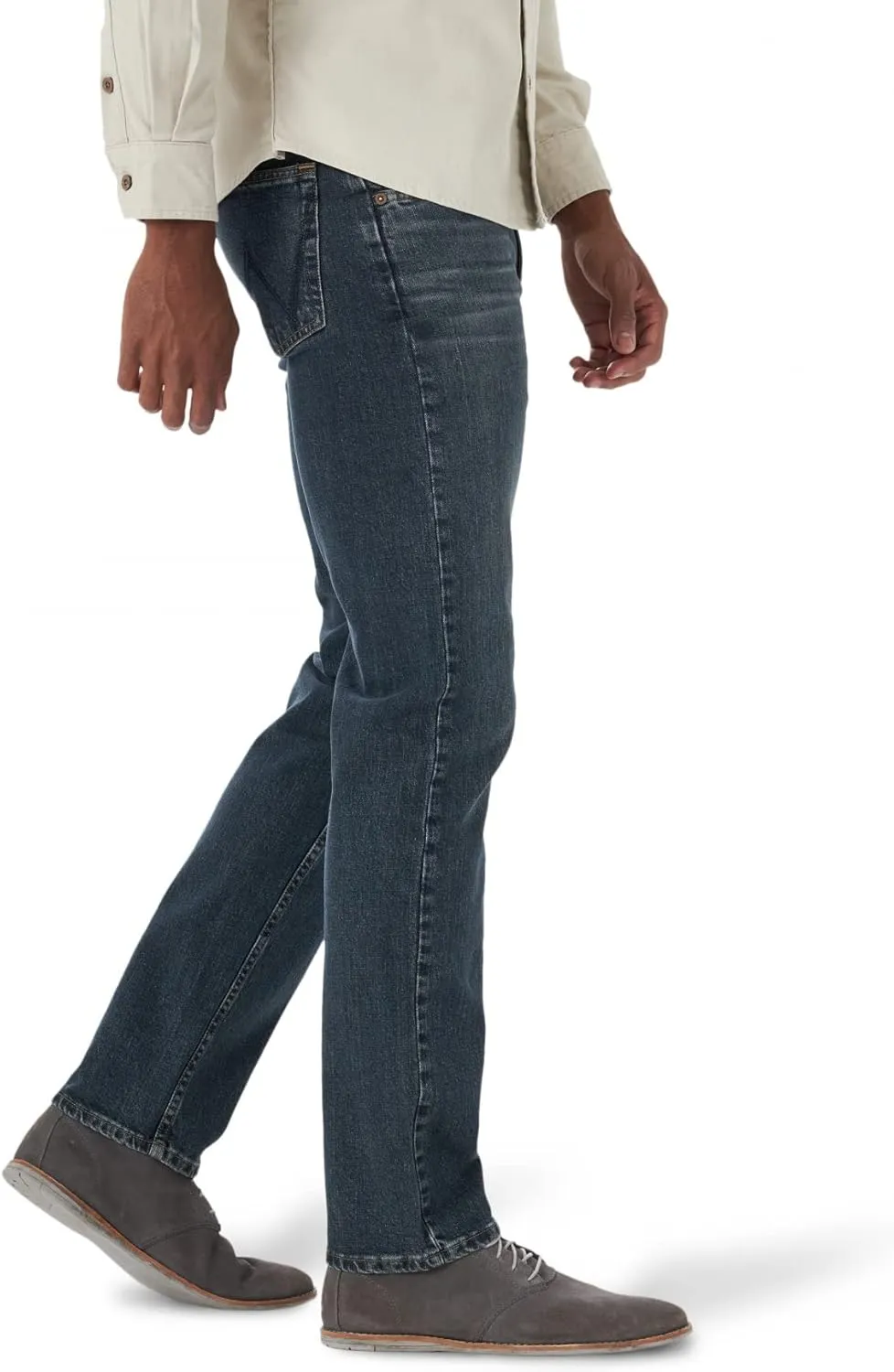 Wrangler Men's Free to Stretch Regular Fit Jeans
