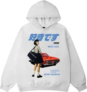 Y2k Hoodie For Women Oversized Graphic Sweatshirt Vintage Casual Preppy Pullover Hoodies Streetwear Unisex