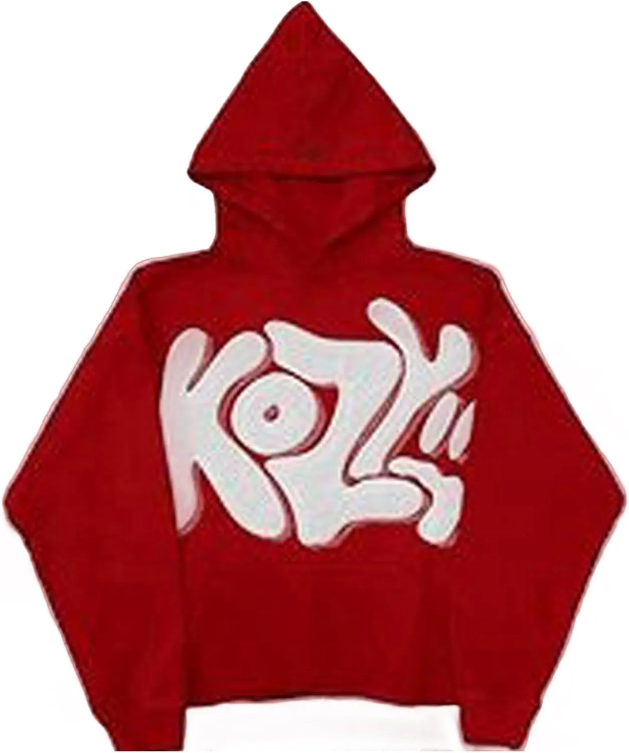 Y2k Hoodie Women Men Pink Spider Puff Letter Print Zip Up Hoodie Pullover Sweatshirt Oversized Grunge Star Jacket