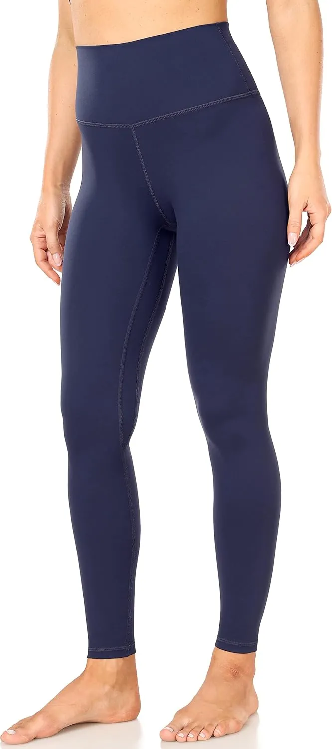 YUNOGA Ultra Soft High Waisted Workout Leggings for Women, Tummy Control Full Length Gym Yoga Pants