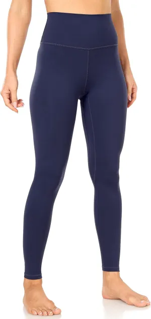 YUNOGA Ultra Soft High Waisted Workout Leggings for Women, Tummy Control Full Length Gym Yoga Pants