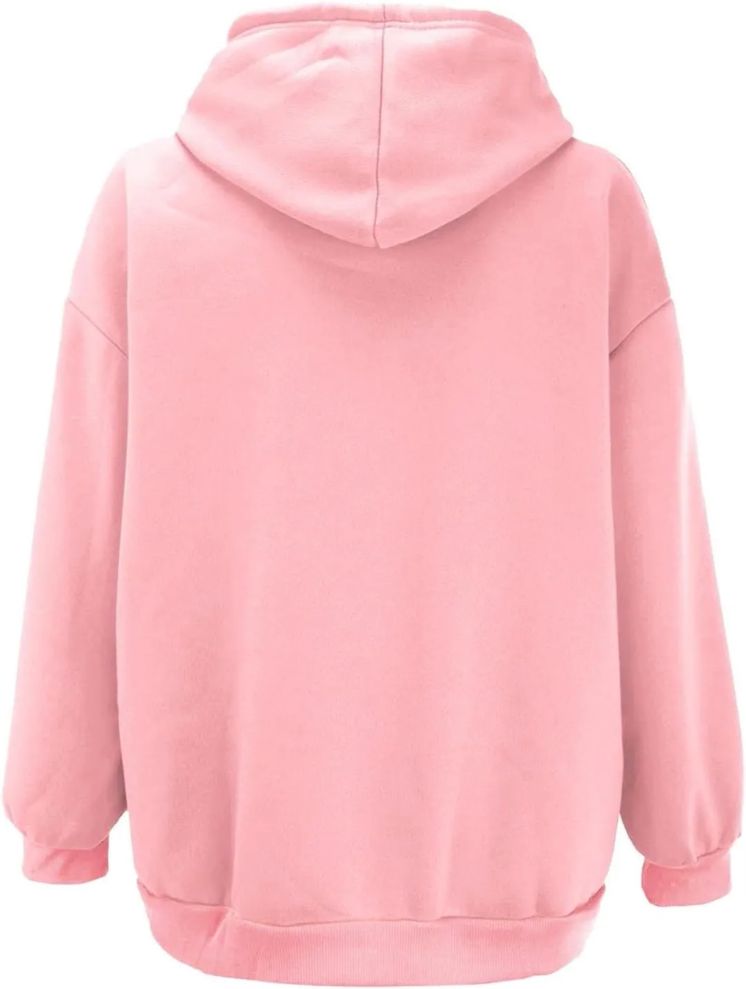 Zip Up Hoodie Women Oversized Sweatshirt Fleece Jackets Long Sleeve Shirts Fall Fashion Preppy Outfits for Women